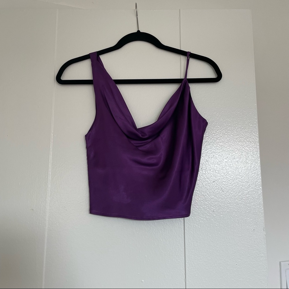 Zara satin top